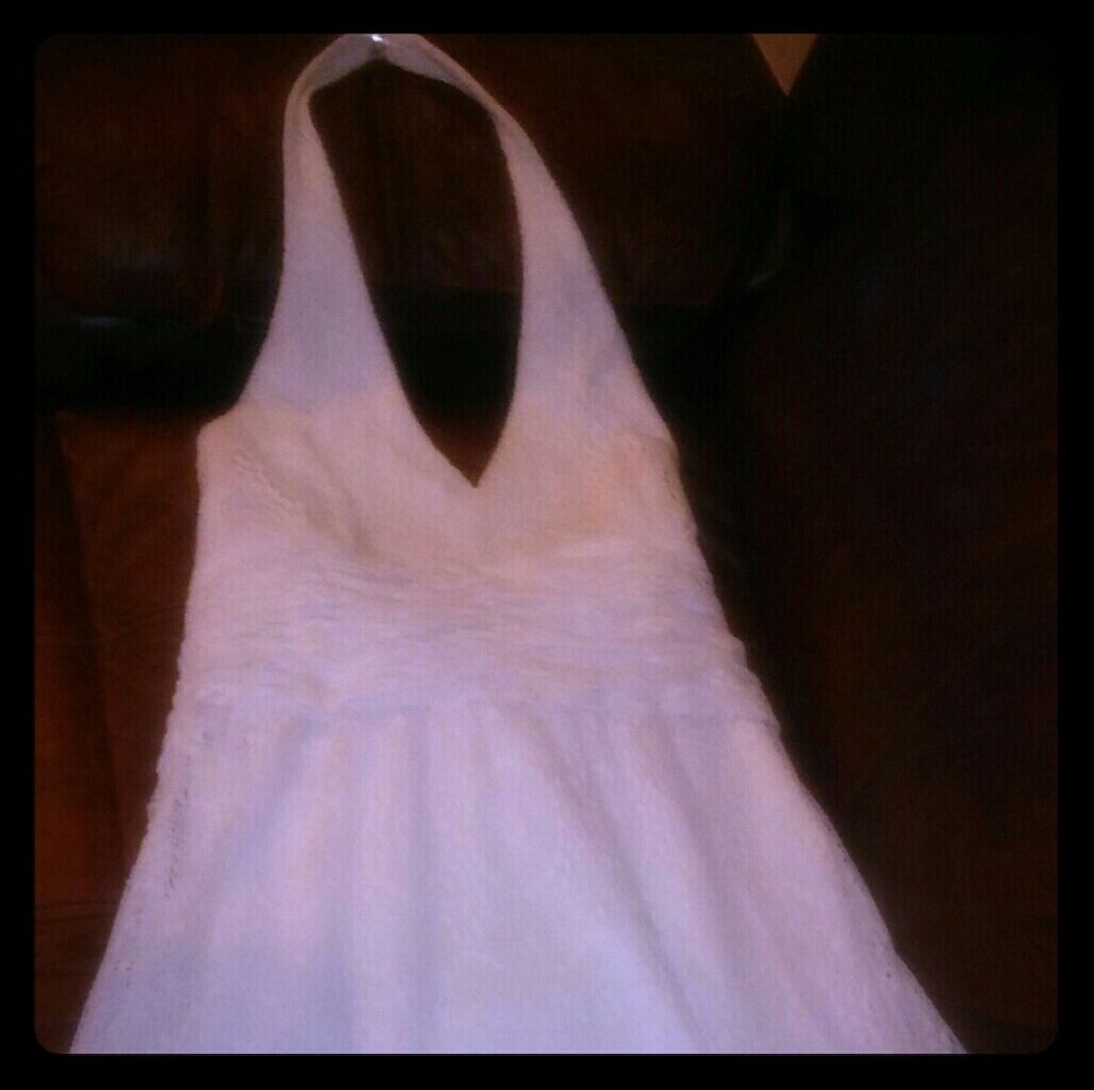 Nine West White Lace Dress